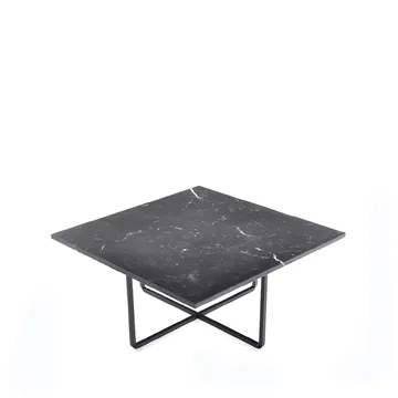 Ninety salontafel - marmer marquina, zwart onderstel - OX Denmarq