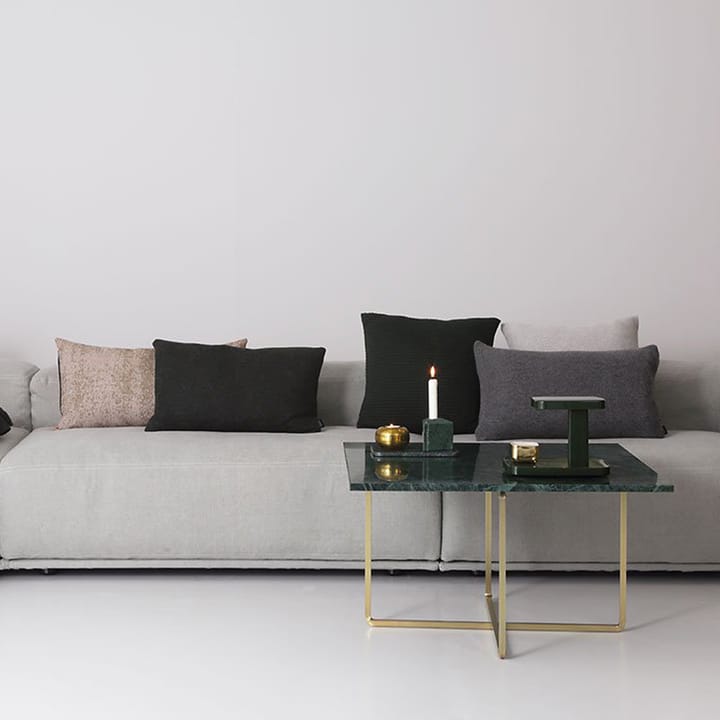 Ninety salontafel, marmer marquina, zwart onderstel OX Denmarq