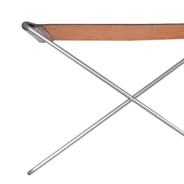 OX Stool kruk - leer cognac, roestvrij staal - OX Denmarq