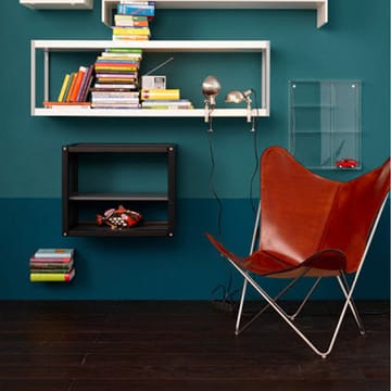 Trifolium vleermuisfauteuil - leer mocca - OX Denmarq