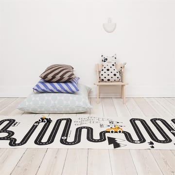 Adventure speelkleed 70 x 180 cm. - beige-zwart - OYOY