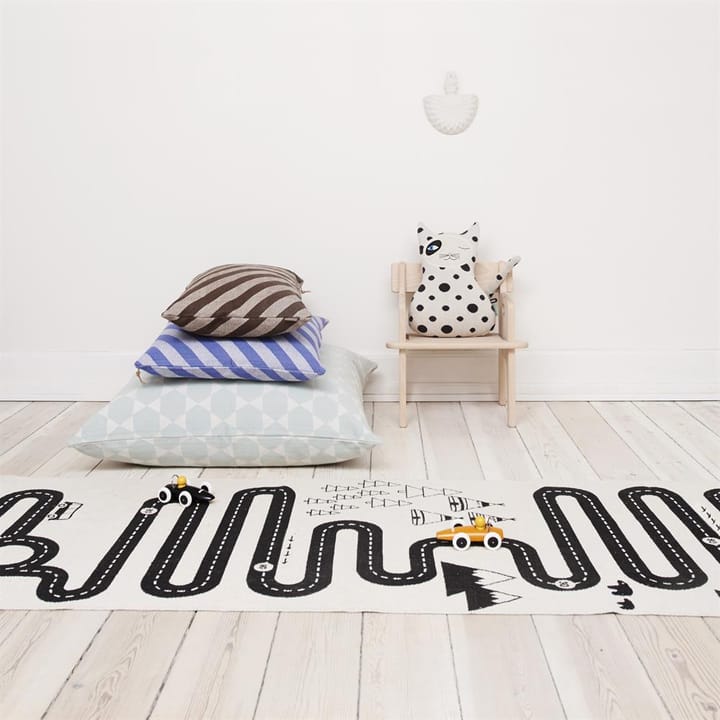 Adventure speelkleed 70 x 180 cm., beige-zwart OYOY