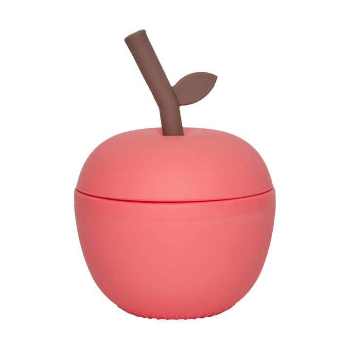 Apple potje met deksel - Cherry Red - OYOY