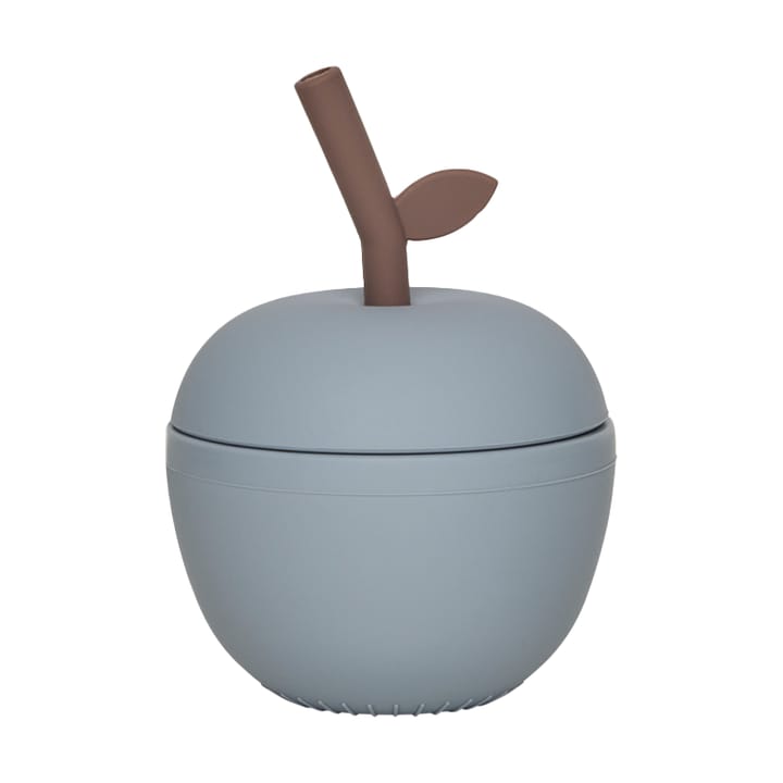 Apple potje met deksel - Dusty Blue - OYOY