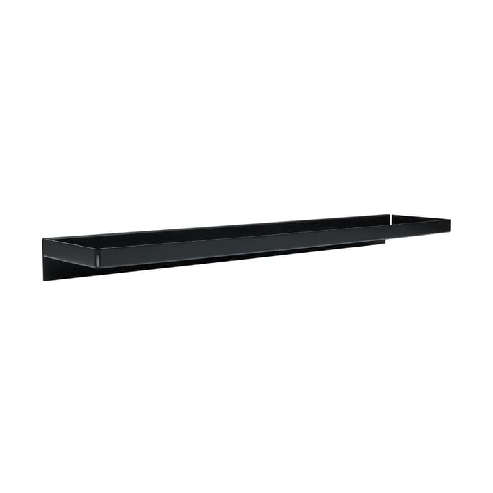 Bakku wandplank large 16x80 cm - Black - OYOY