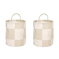 Chess opbergmanden small 2-pack - Clay-offwhite - OYOY