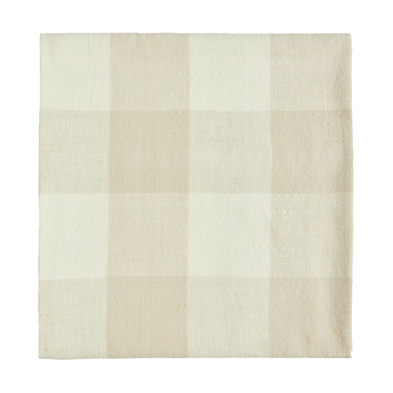 OYOY Chess tafelkleed 200x140 cm Clay | Scandinavisch Interieur | Tafelkleden | Beige