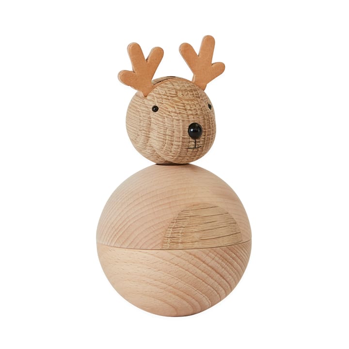 Christmas Rudolf houten figuur - Beukenhout-eikenhout - OYOY