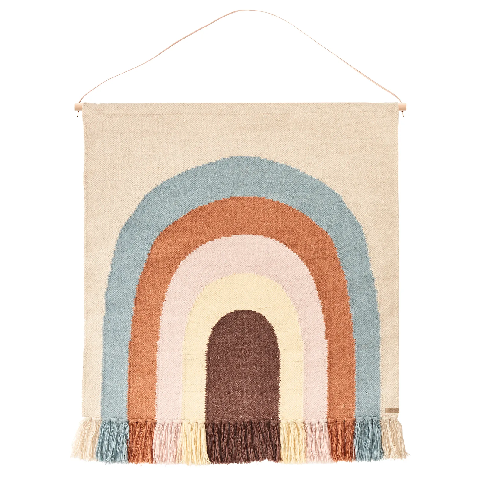 Follow the rainbow muurdecoratie 100x115 cm, Multi OYOY