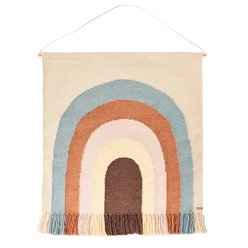 Follow the rainbow muurdecoratie 100x115 cm - Multi - OYOY