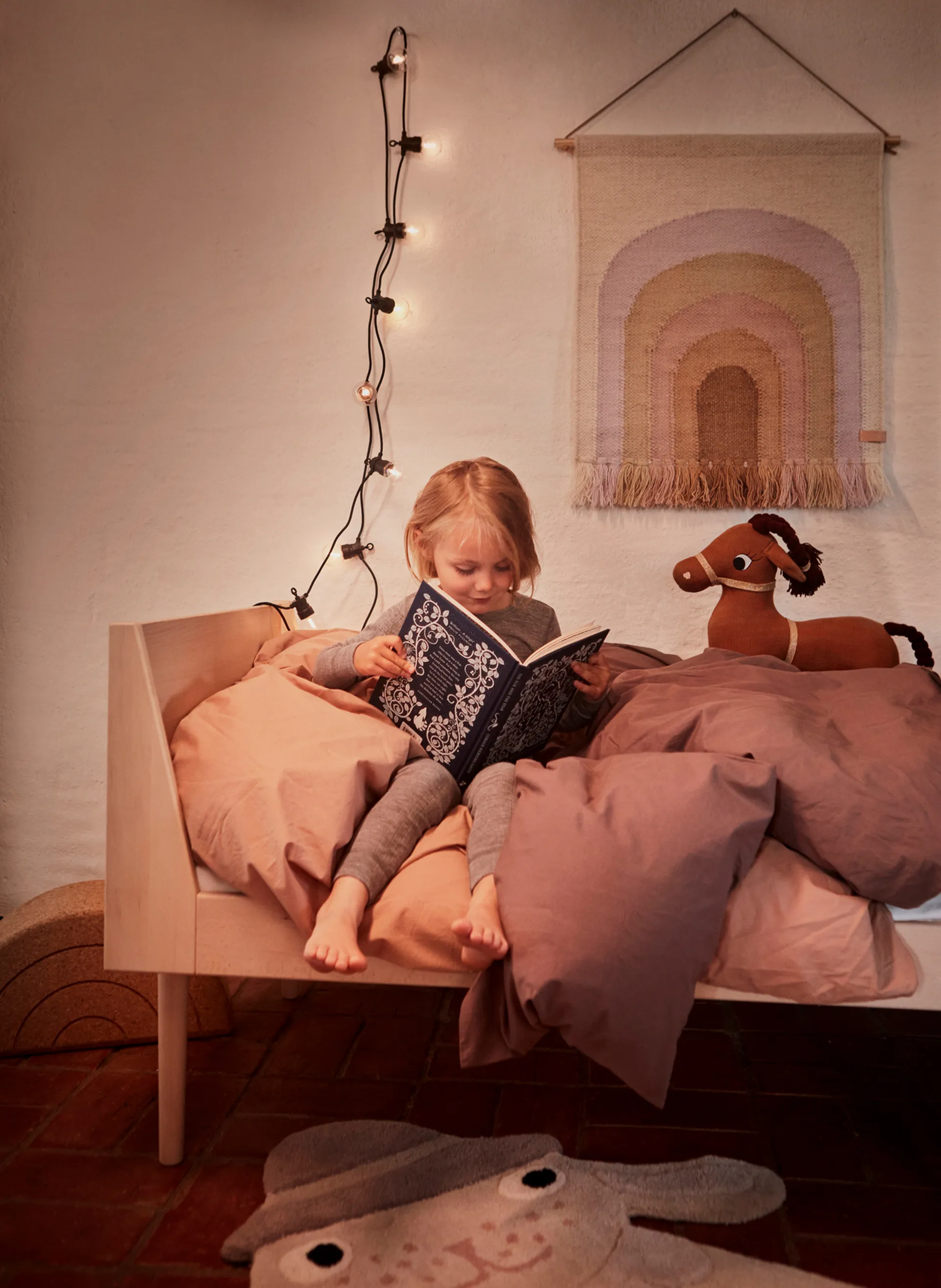 Follow the rainbow wanddecoratie 55x69 cm, Lavender OYOY