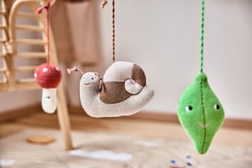 Forest play speelgoed voor babygym - Brown-green-red - OYOY