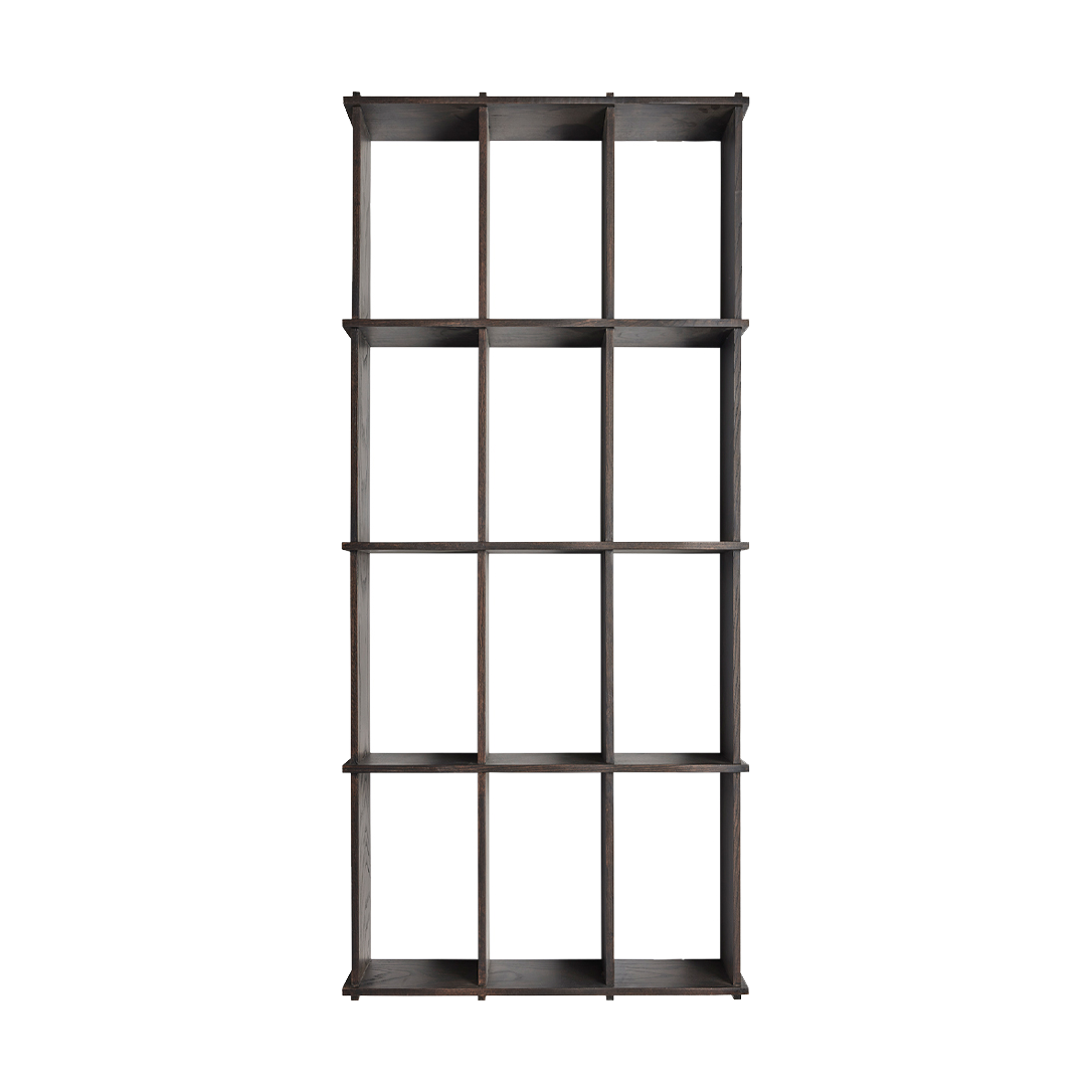 OYOY Grid plankensysteem groot 15x58 cm Dark | Scandinavisch Interieur | Planken & planksystemen | Zwart