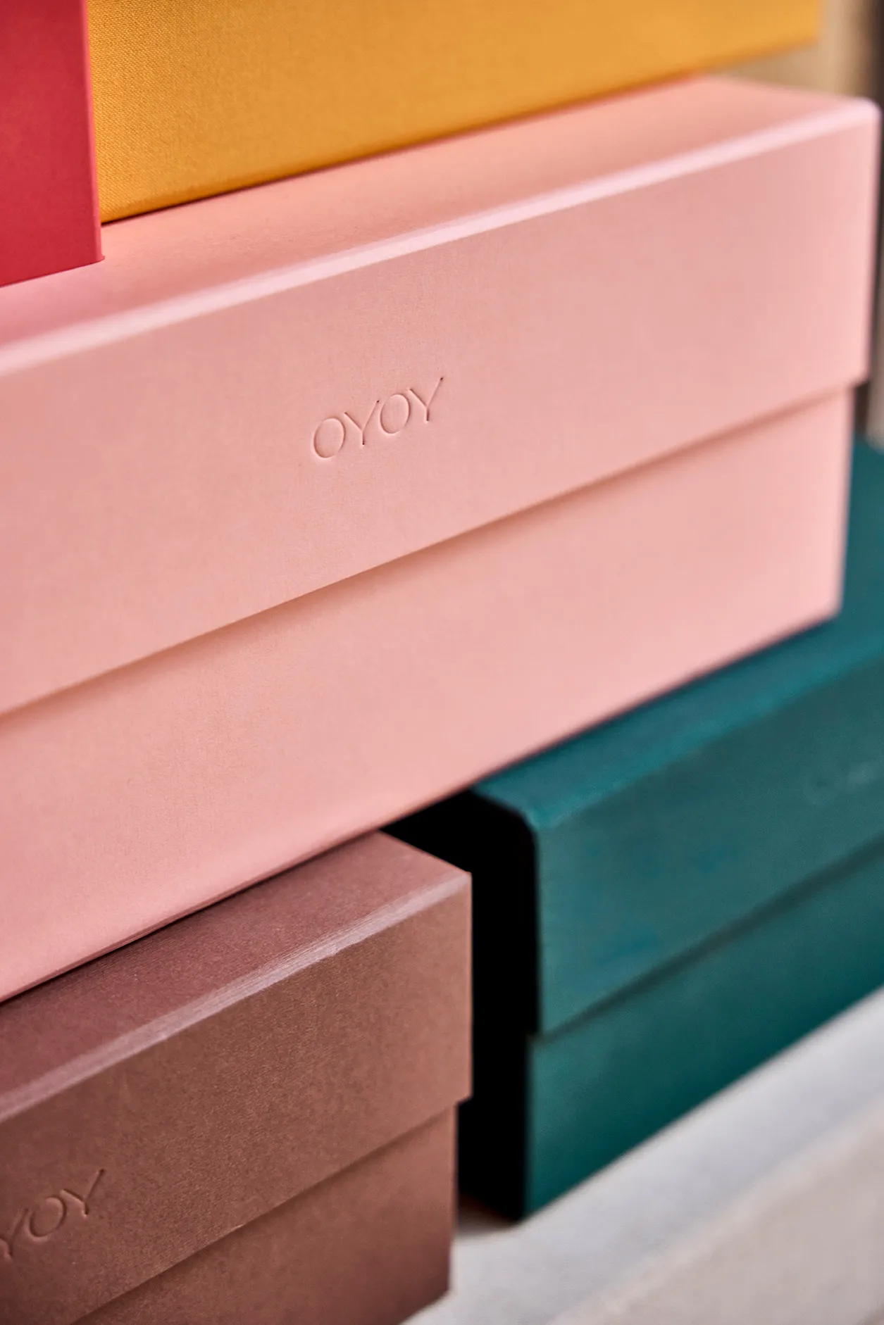 Hako opbergdoos A4, Coral OYOY