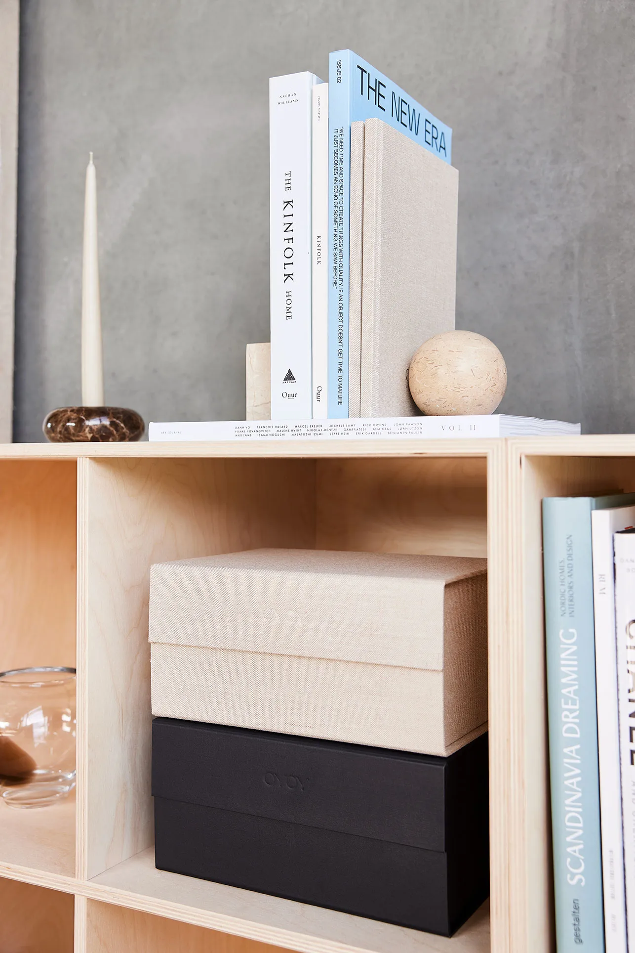 Hako opbergdoos A5, Black OYOY