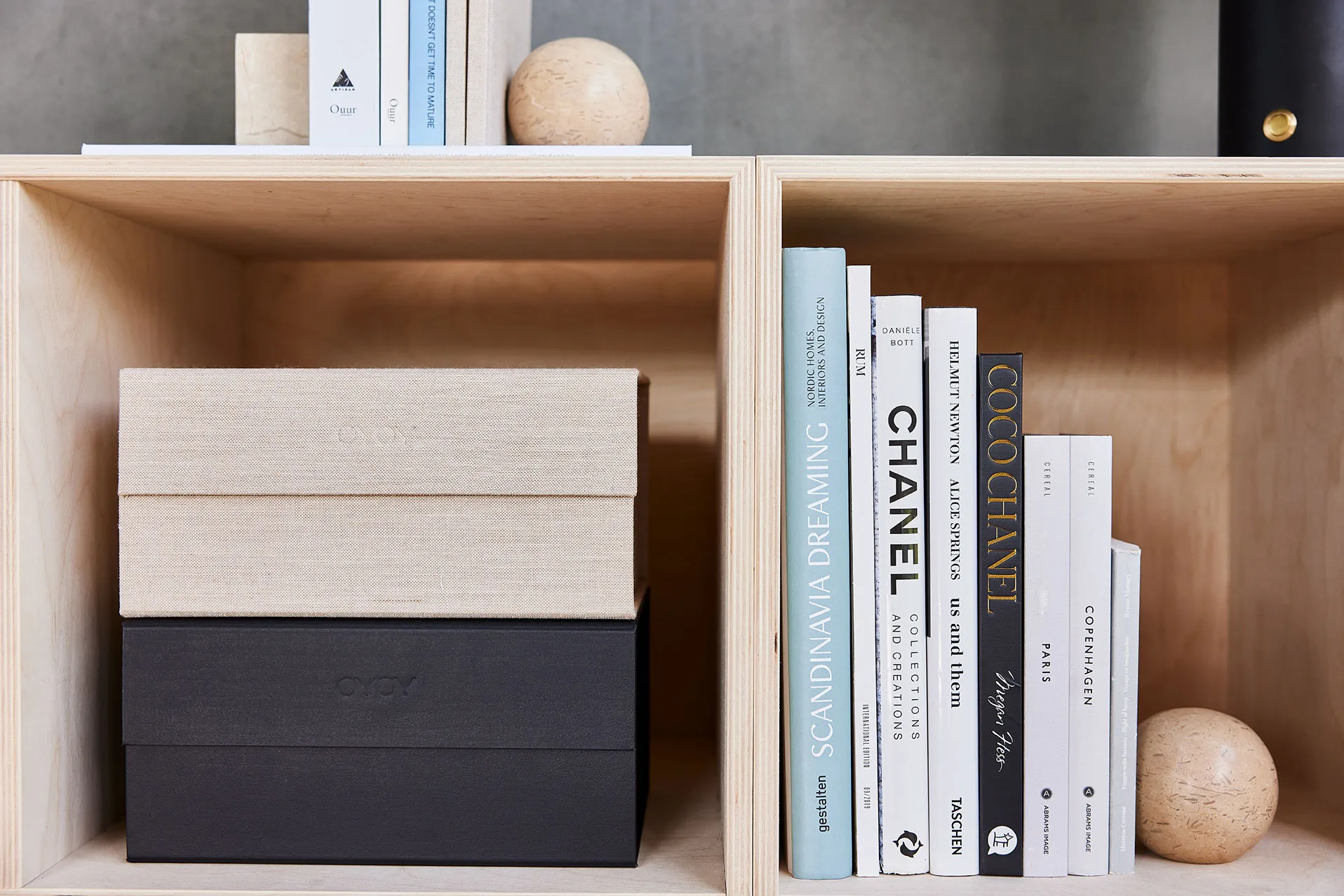 Hako opbergdoos A5, Black OYOY