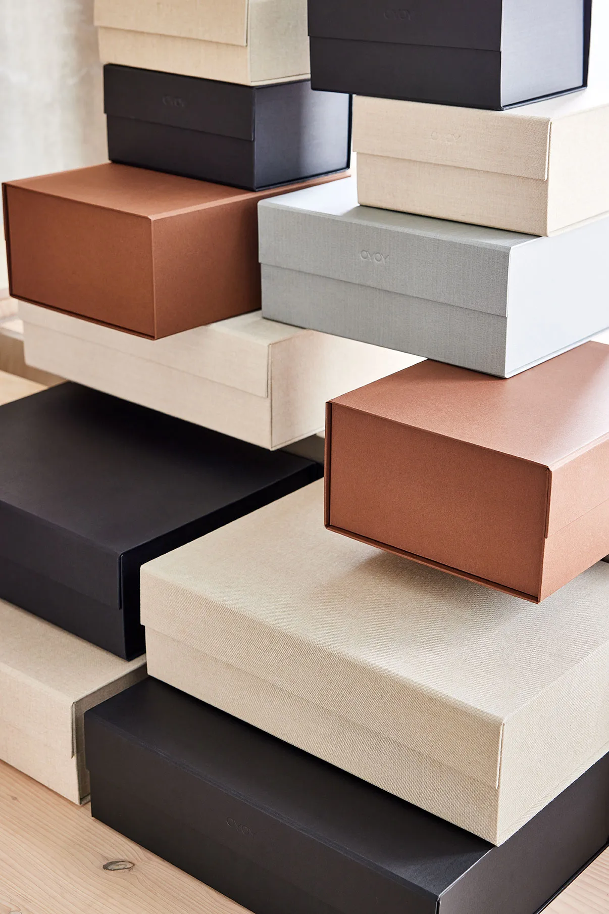 Hako opbergdoos A5, Black OYOY