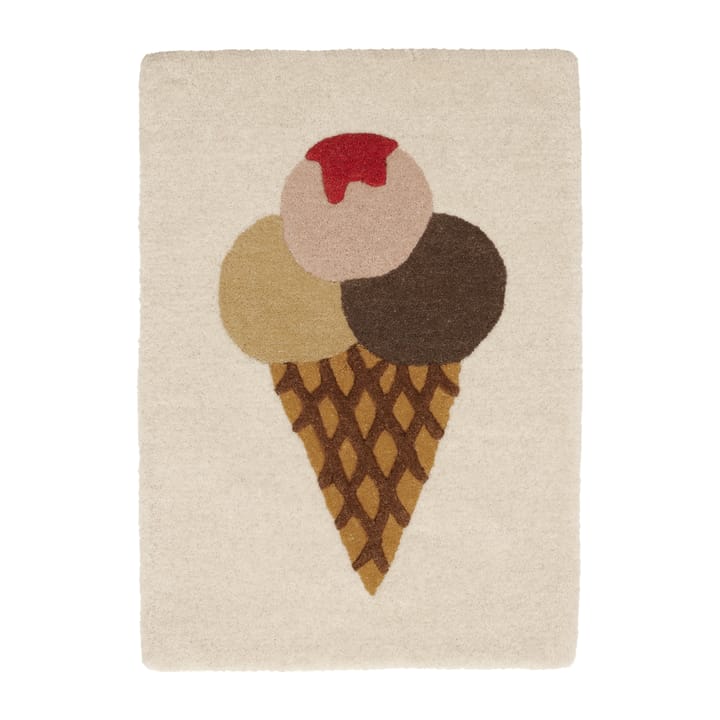 Ice Cream Tufted kindervloerkleed 45x65 cm - Multi - OYOY