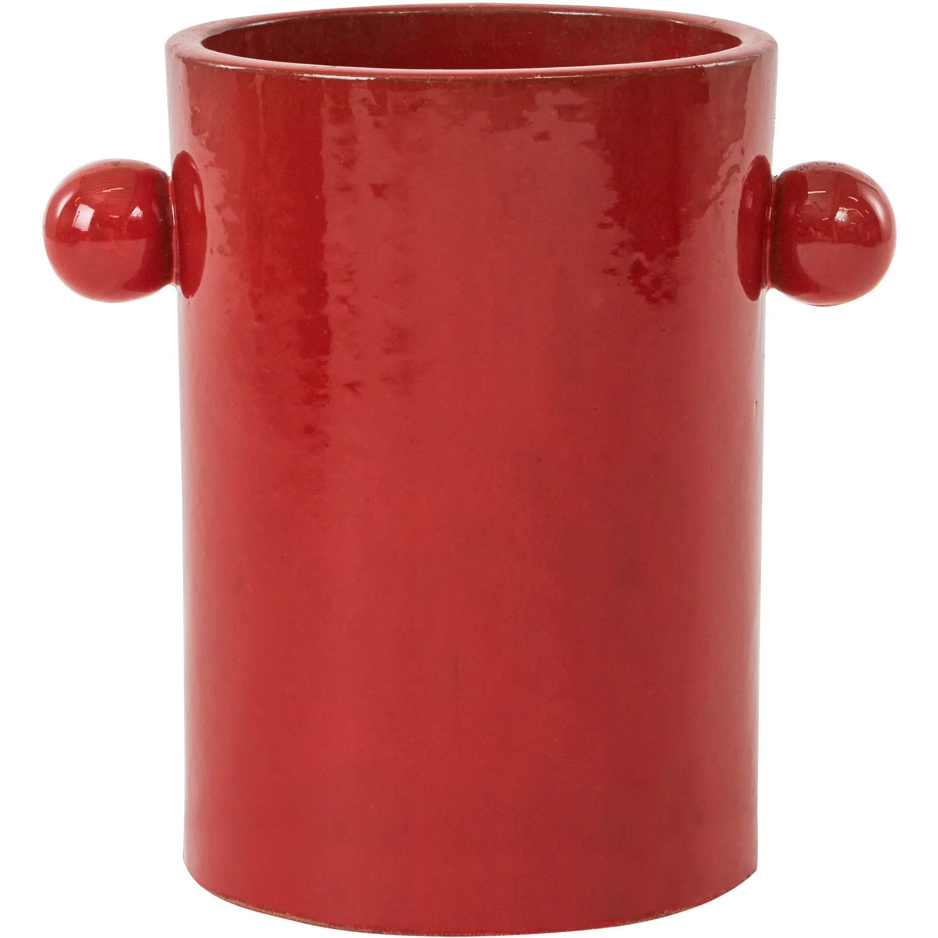 Inka bloempot small, Cherry Red OYOY