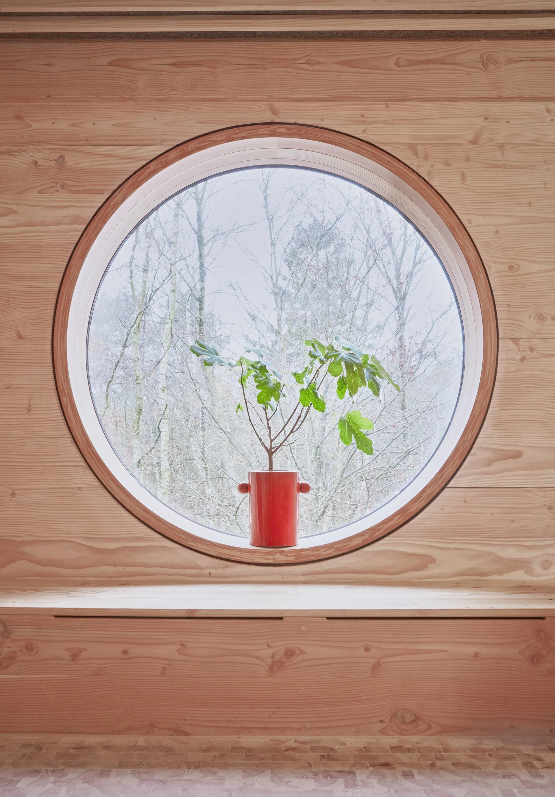 Inka bloempot small, Cherry Red OYOY