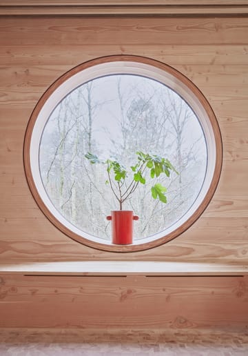 Inka bloempot small - Cherry Red - OYOY