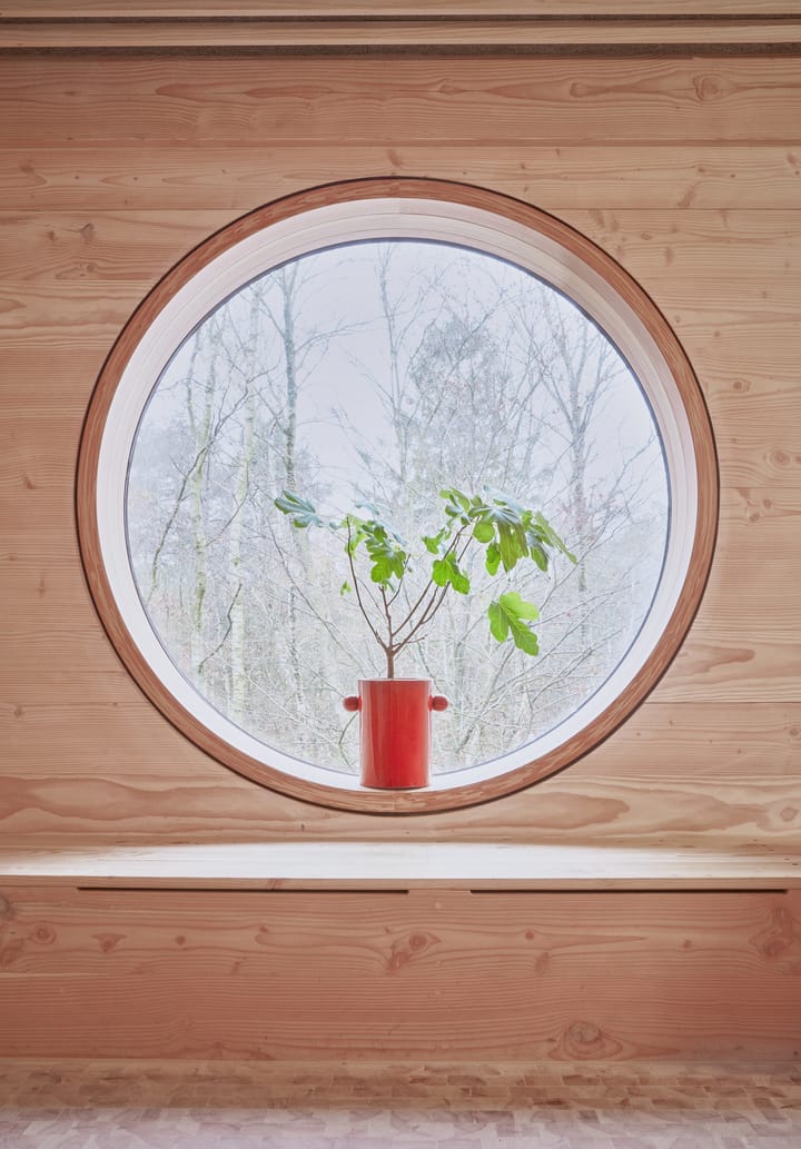 Inka bloempot small, Cherry Red OYOY