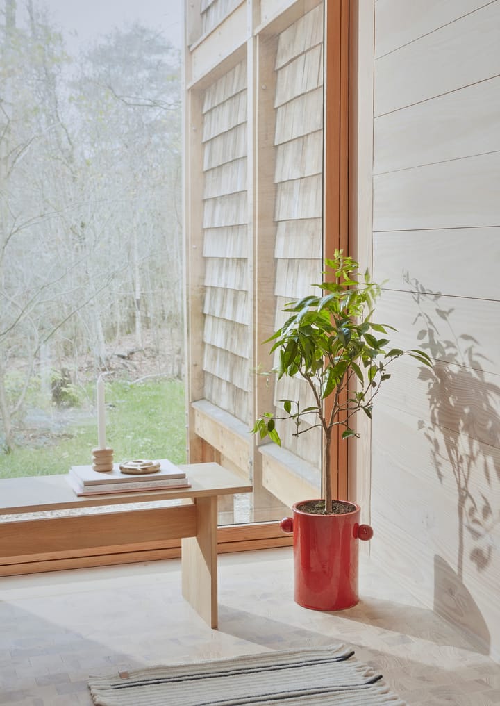 Inka bloempot small, Cherry Red OYOY