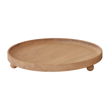 Inka houten dienblad rond Ø30 cm - Nature - OYOY