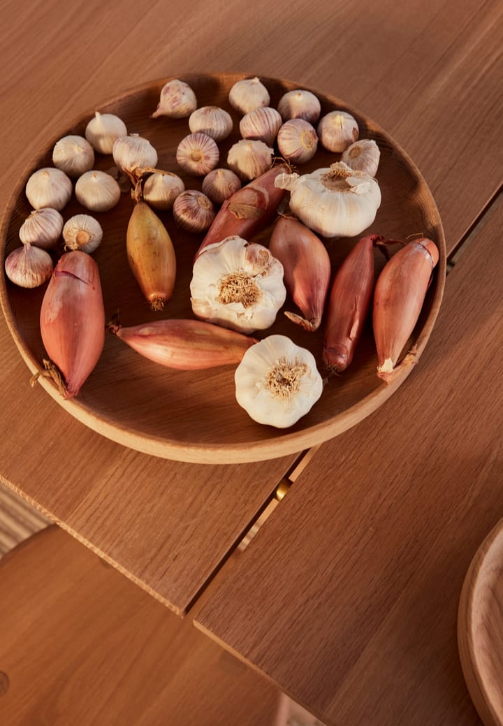 Inka houten dienblad rond Ø30 cm, Nature OYOY