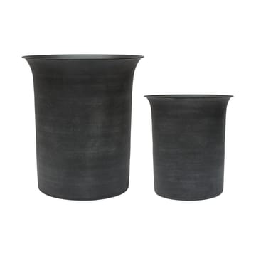 Iri metalen pot 2-delig - Stone - OYOY