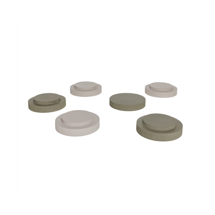 Iro stapelbare kruk, Olive-clay OYOY