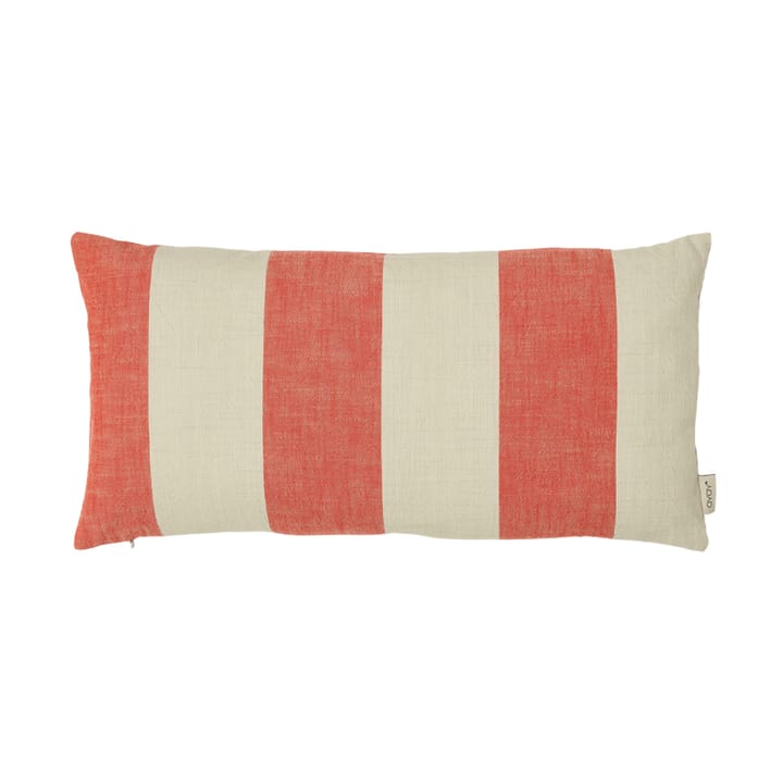 Kara kussenhoes 30x60 cm - Cherry red - OYOY