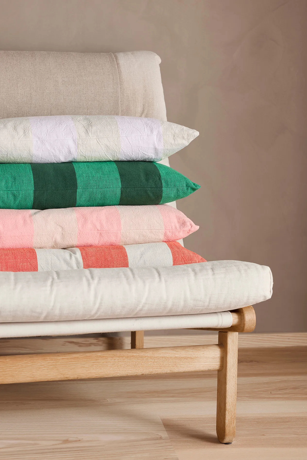 Kara kussenhoes 30x60 cm, Green OYOY