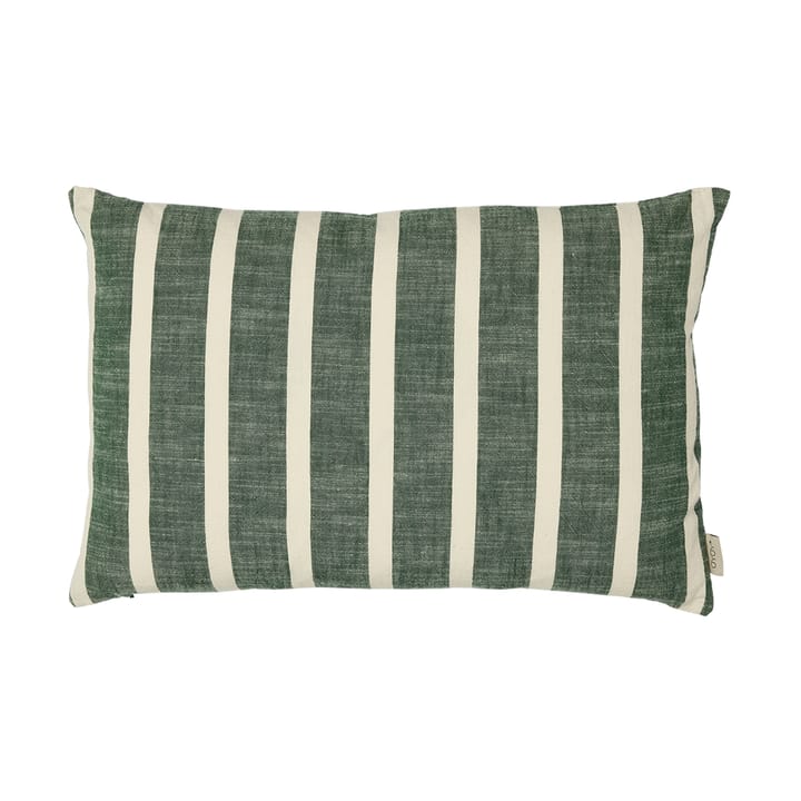 Kara kussenhoes 40x60 cm - Green-white - OYOY