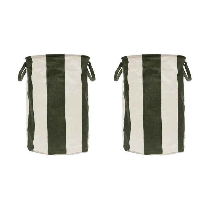 Kara opbergmand large Ø38x54 cm - Dark Green - OYOY