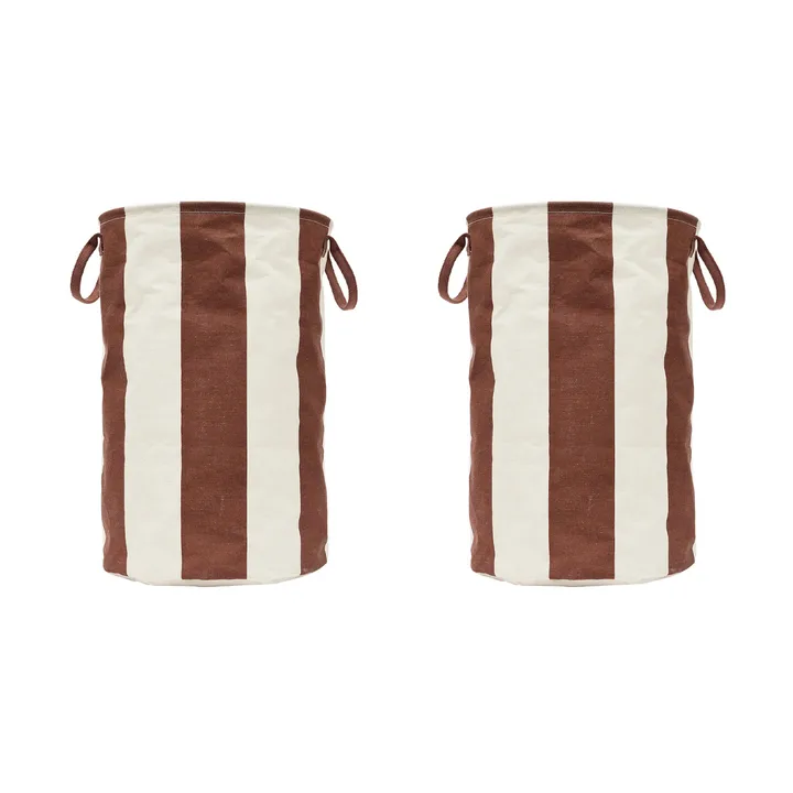 Kara opbergmand large Ø38x54 cm - Nutmeg - OYOY