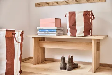 Kara opbergmand small Ø18x22 cm 2-pack - Nutmeg - OYOY