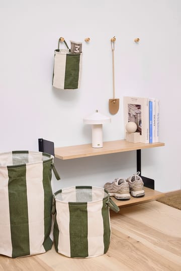Kara opbergmand small 22xØ18 cm 2-pack - Dark Green - OYOY