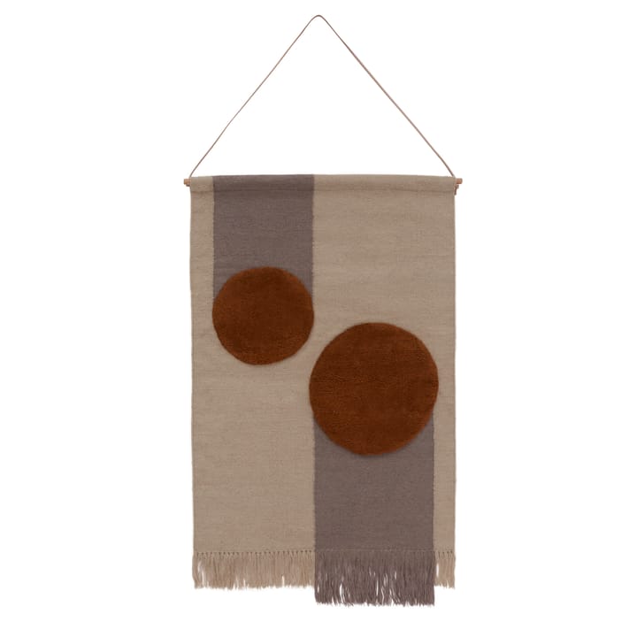 Kika muurdecoratie 80x120 cm, Beige-bruin OYOY