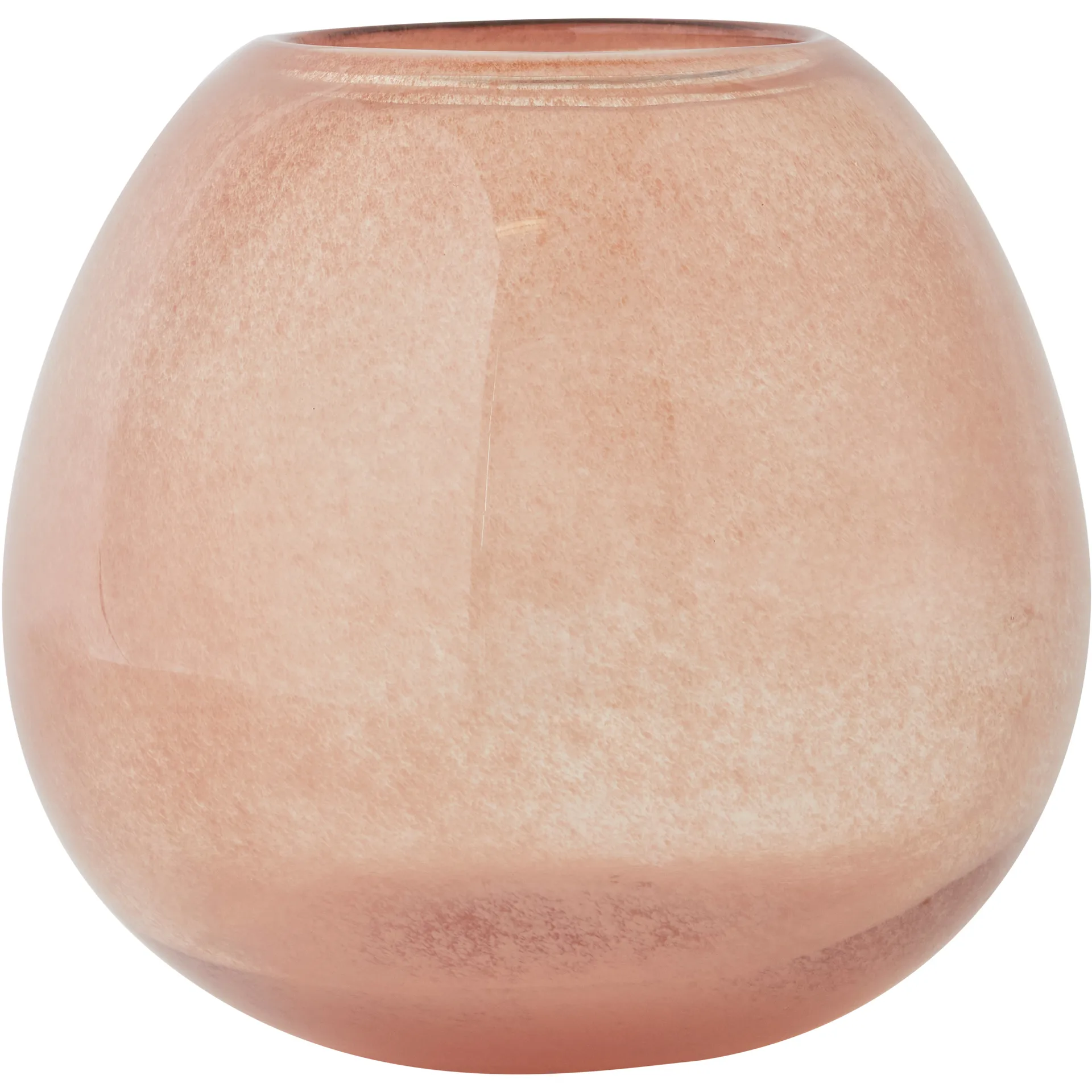 Lasi vaas medium 21,5 cm, Taupe OYOY