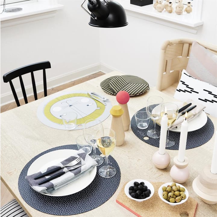 Lion placemat, grijs OYOY