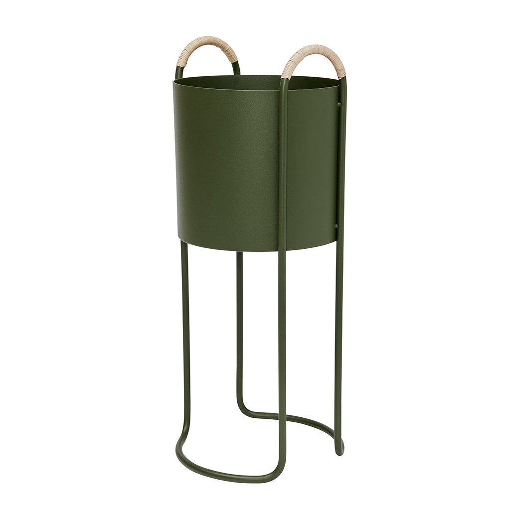 OYOY Maki bloemenbak o22 cm Olive | Scandinavisch Interieur | Bloempotten | Groen