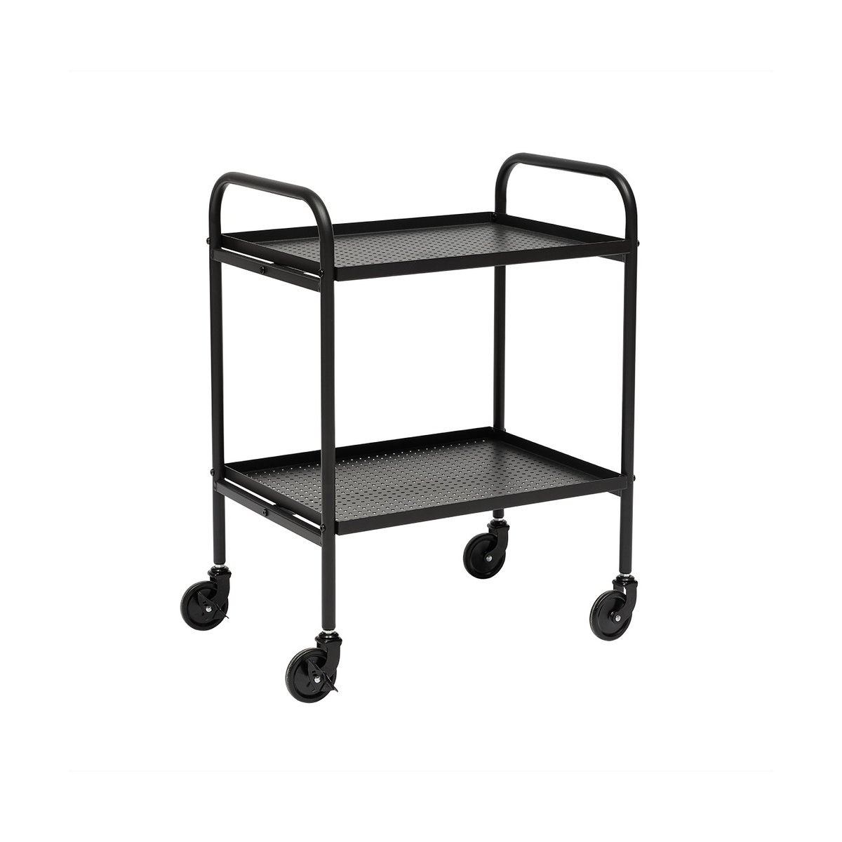OYOY Maki trolley serveerwagen small Black | Scandinavisch Interieur | Serveerwagens | Zwart