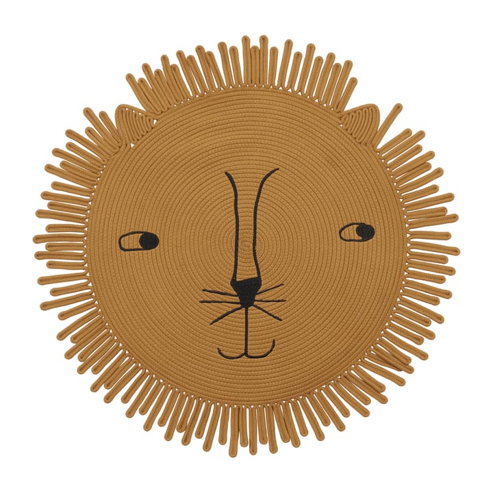 Mara Lion kindervloerkleed - Ø98 cm - OYOY