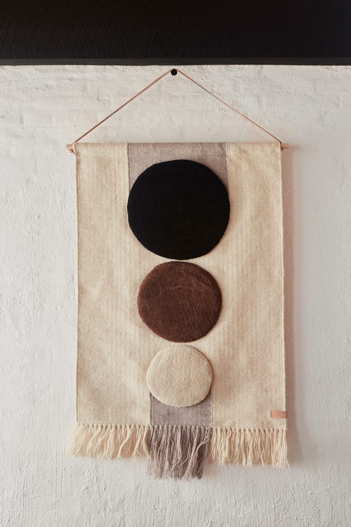 Maru wanddecoratie 60x103 cm, Brown-offwhite OYOY