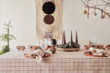 Maru wanddecoratie 60x103 cm - Brown-offwhite - OYOY