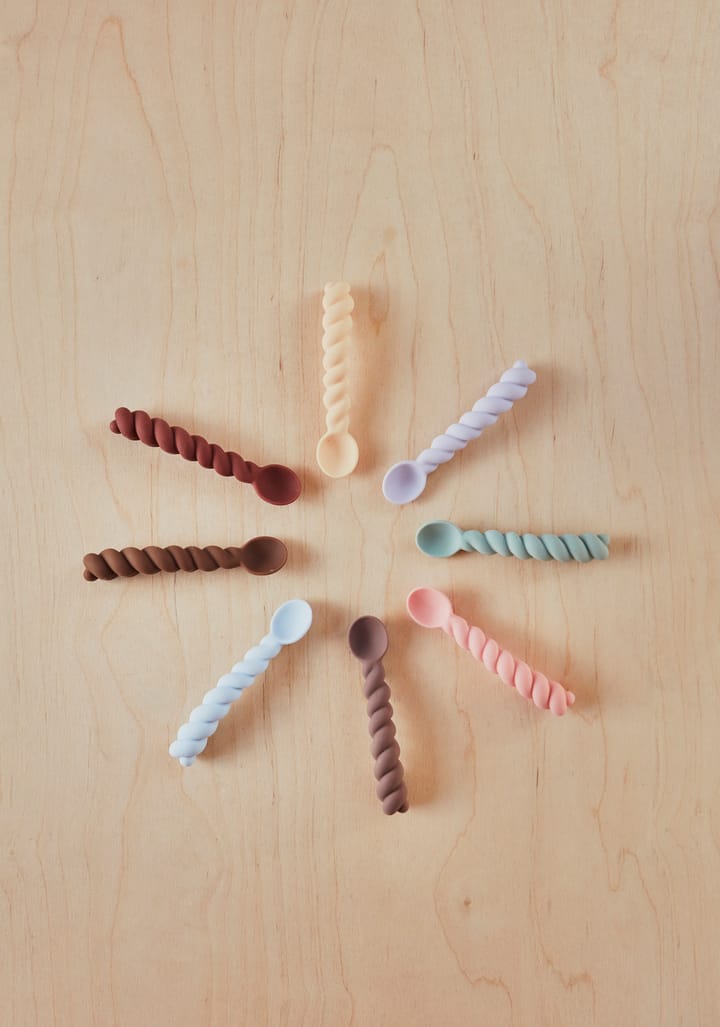 Mellow lepel 3-pack, Lavender-vanilla-light Rubber OYOY