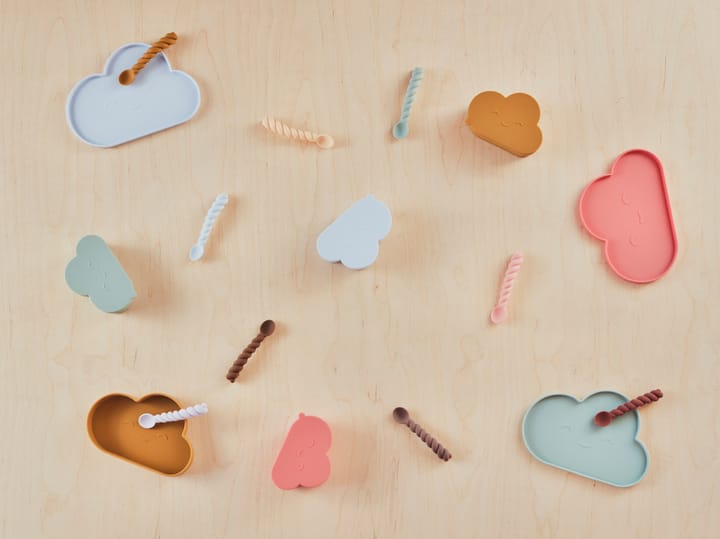 Mellow lepel 3-pack, Lavender-vanilla-light Rubber OYOY