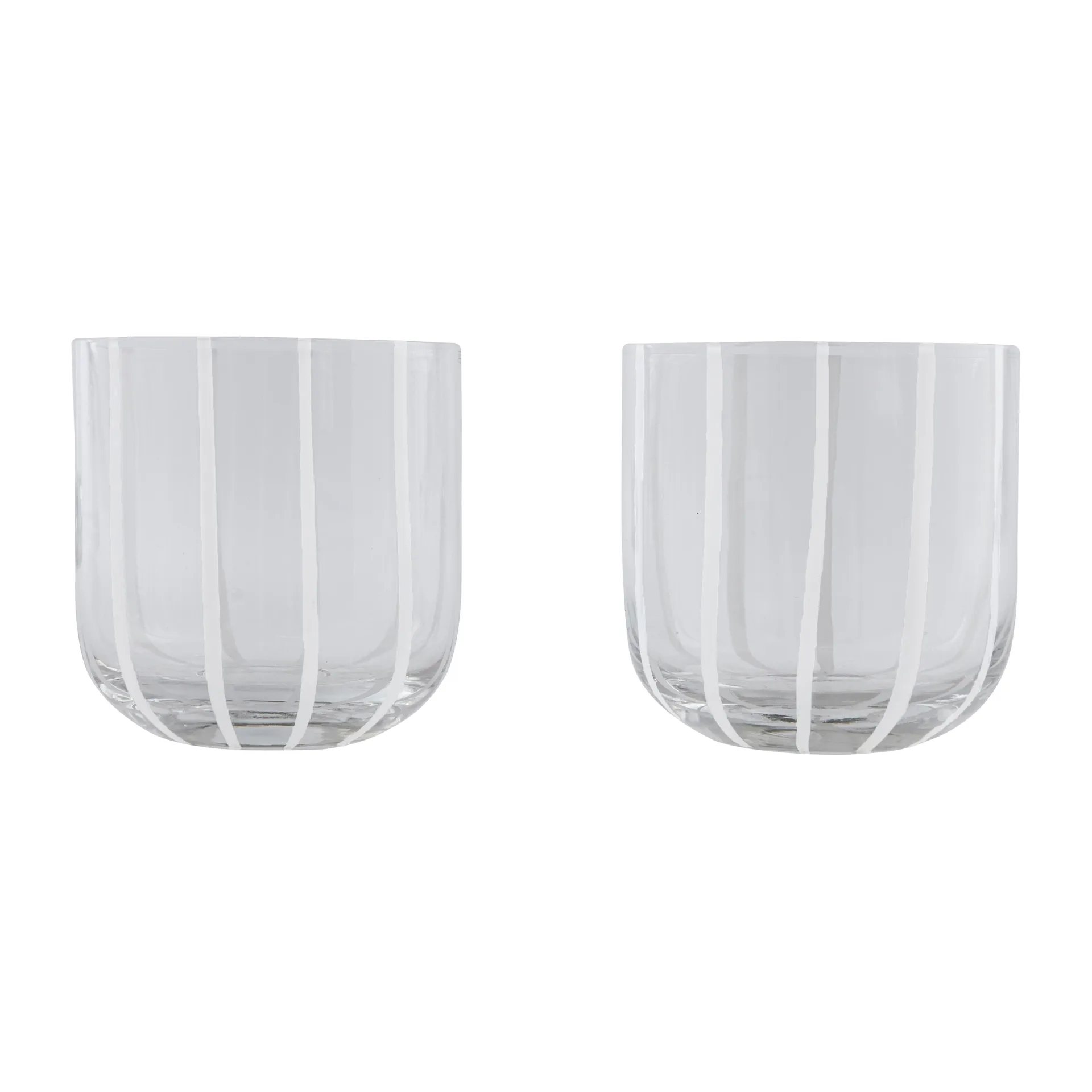 Mizu drinkglas 2-pack, Clear OYOY
