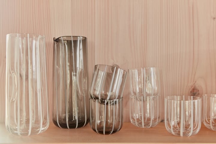 Mizu drinkglas 2-pack, Grey-white OYOY
